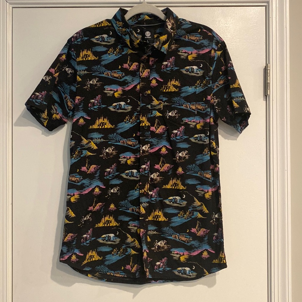 Element Button Down Short Sleeve Shirt